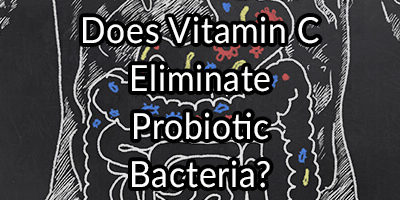 Does L-ascorbic acid or Vitamin C Eliminate Probiotic Bacteria?