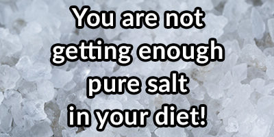Salt: Why Everyone Says You Are Getting Too Much, Why They Are Wrong, and How a Lack of It Can Greatly Impact Your Health